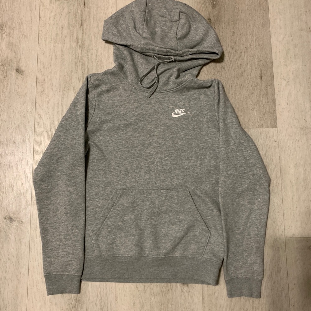 Nike‎ Grey Womens XS Pullover Hoodie